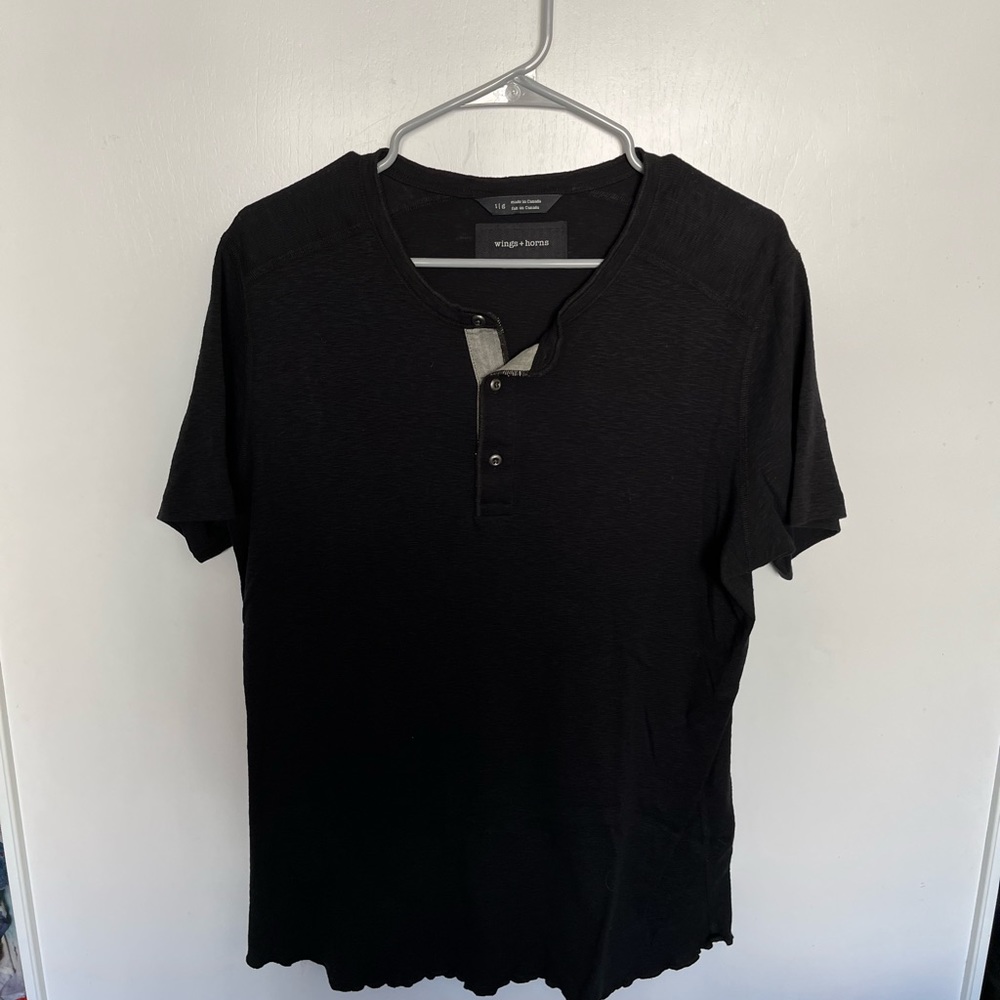 Wings and horns t shirt